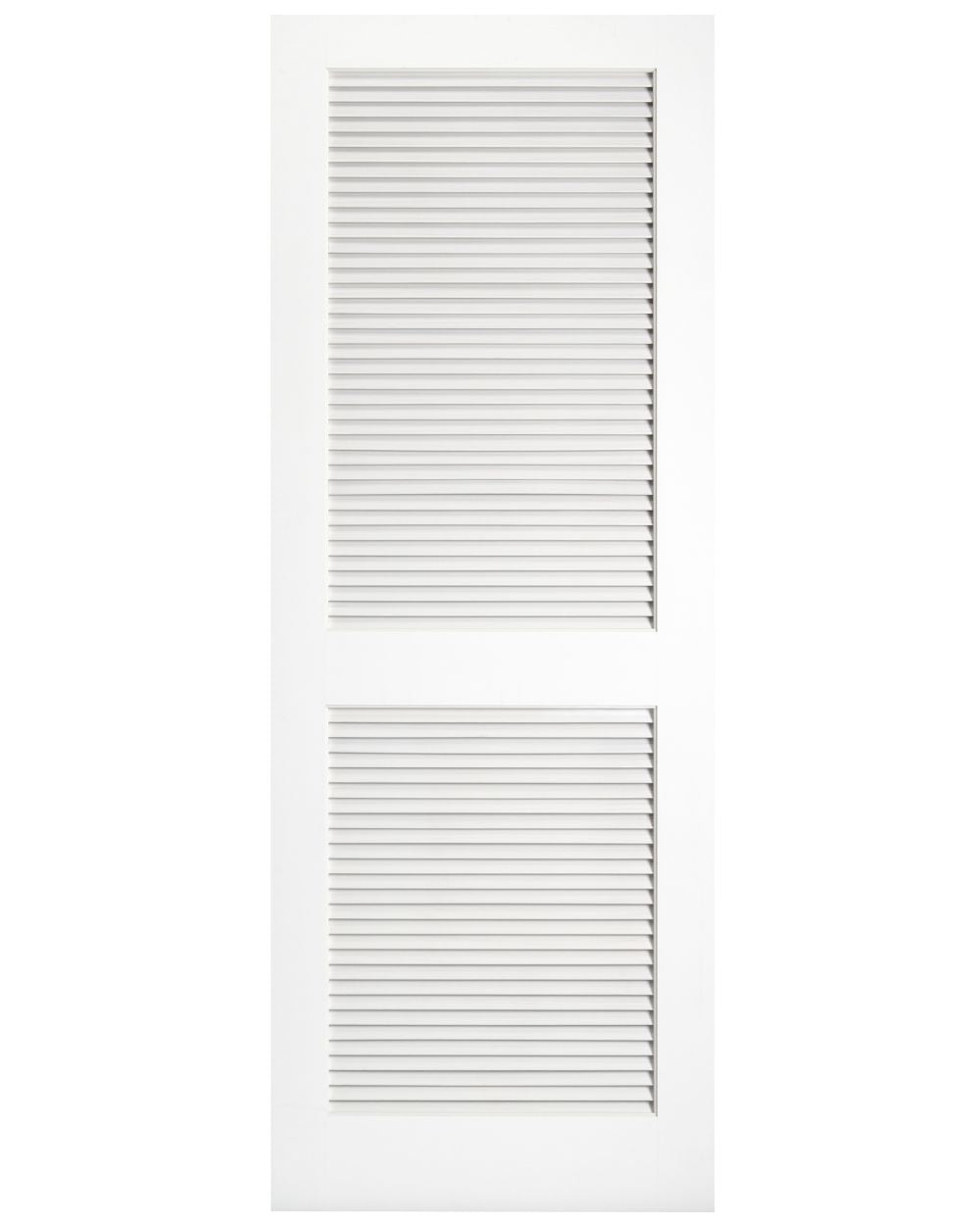 Two Louver Panel Interior Door (Primed)