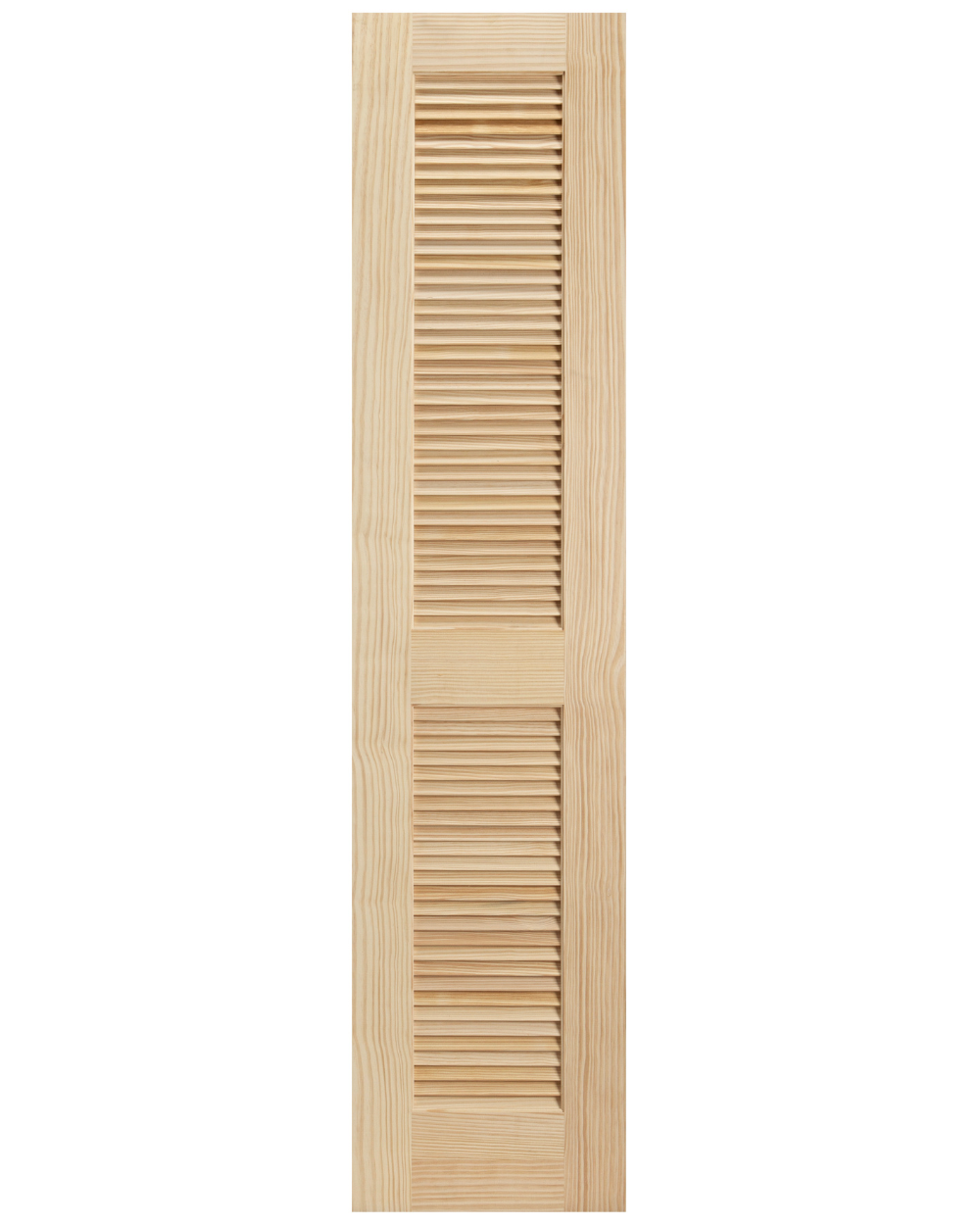 Stain Grade 2 Louver Panel Interior Door