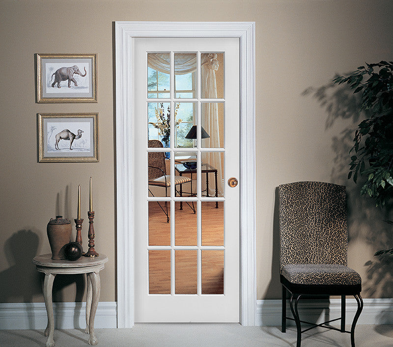 15 Lite French Interior Door (Primed)