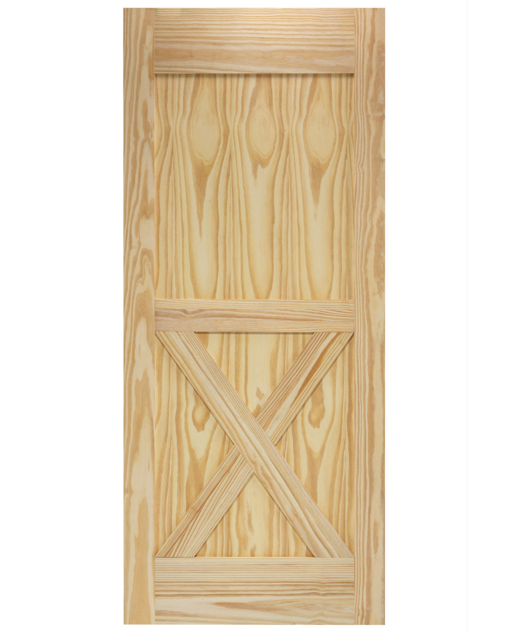 Half X-Brace Barn Door