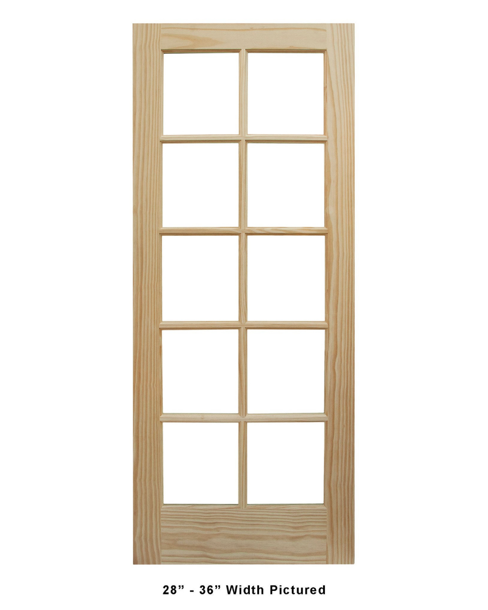 10 Lite French Interior Door