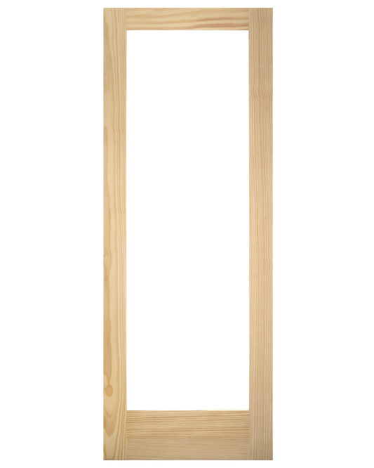 Single Lite Shaker Interior Door