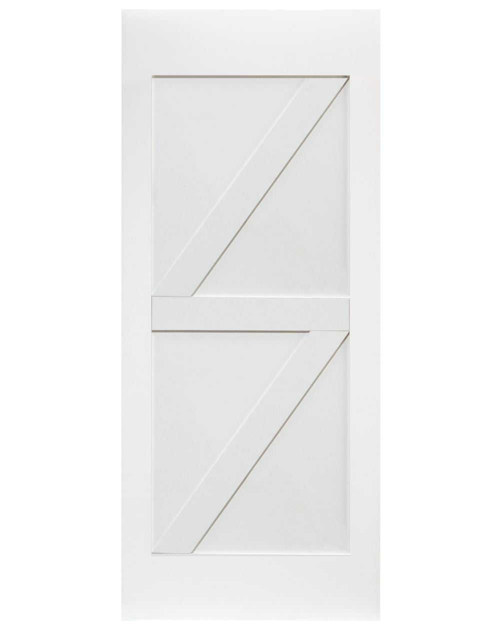 Double Z-Brace Barn Door (Primed)