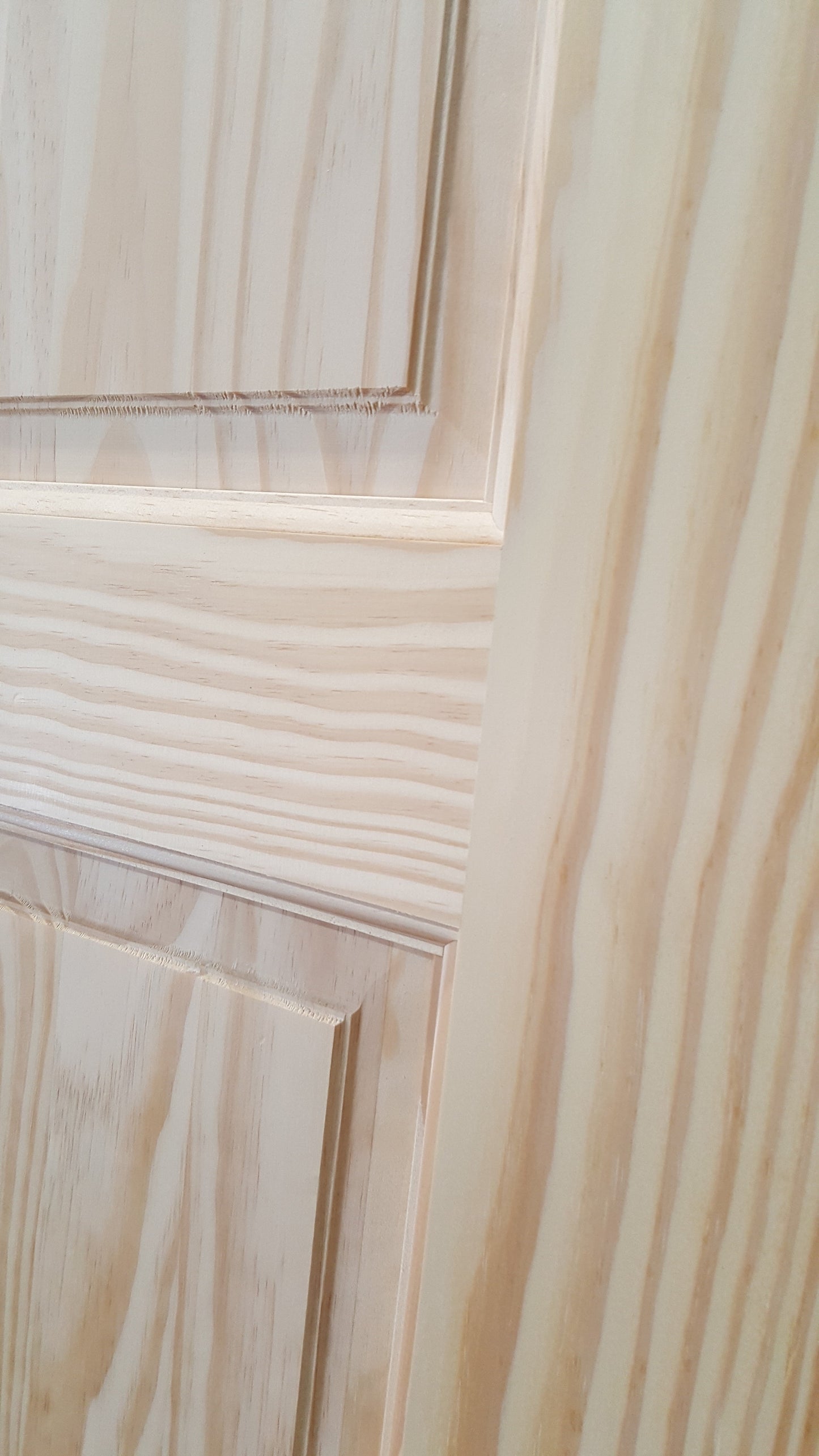 Raised Double Hip 6 Panel Pine Interior Door