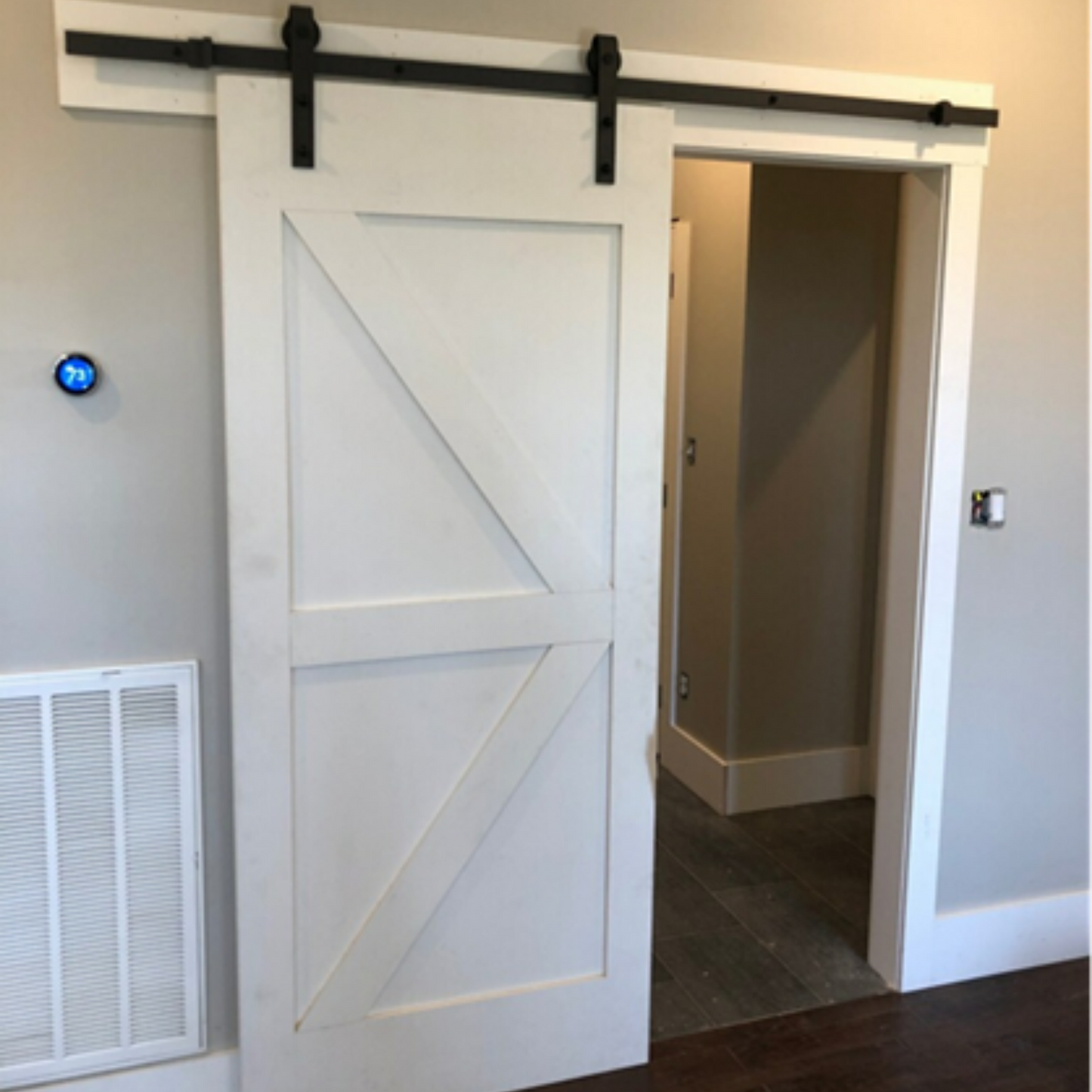 British Brace Barn Door (Primed)