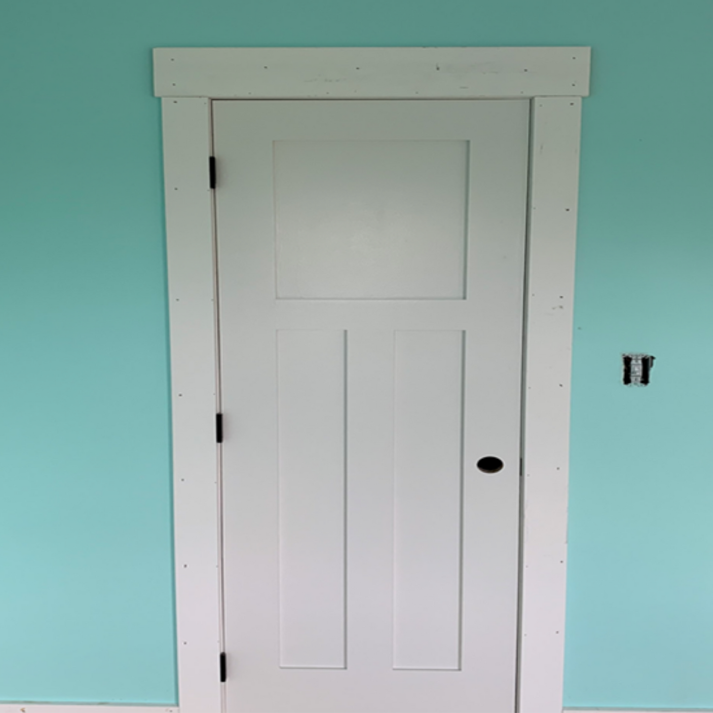 Three Panel Shaker Interior Door (Primed)