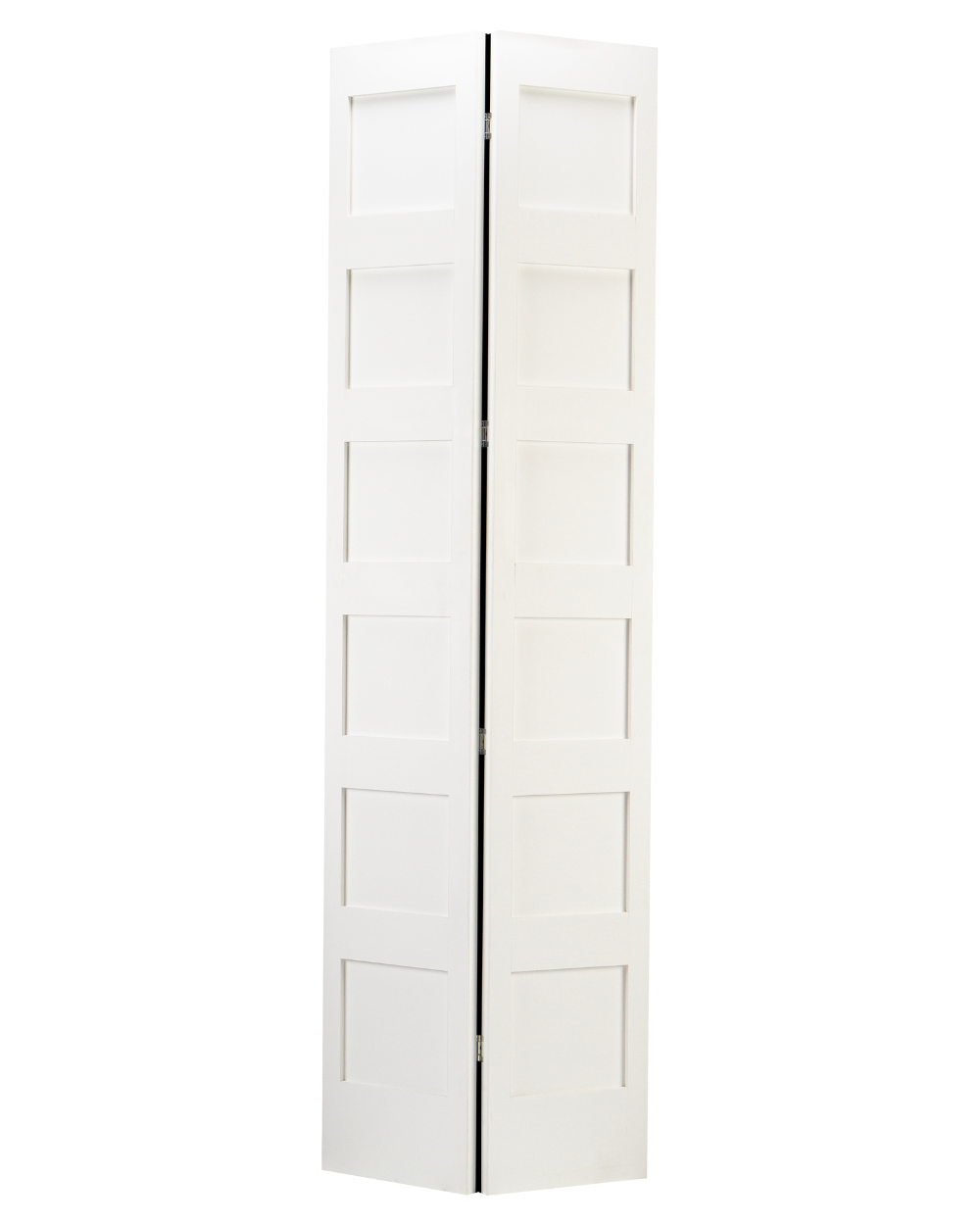 6 Panel Shaker Style Bifold Door